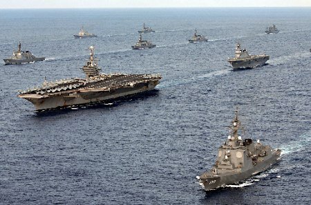 演習(xí)假設(shè)日本和亞洲地區(qū)發(fā)生軍事沖突的情況下，日美兩國海軍如何協(xié)同作戰(zhàn)。