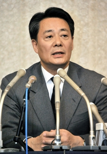 12月22日，日本前經(jīng)濟產(chǎn)業(yè)大臣海江田萬里宣布競選民主黨黨首。